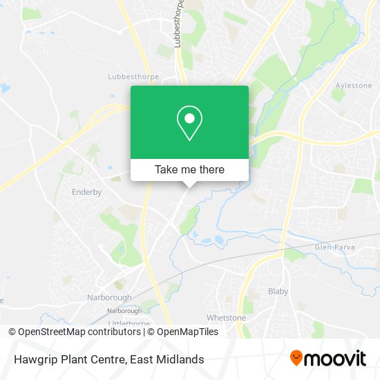 Hawgrip Plant Centre map