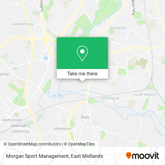 Morgan Sport Management map