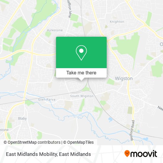 East Midlands Mobility map