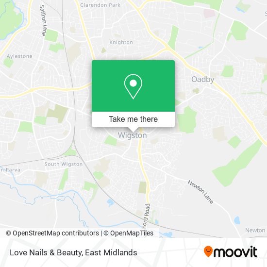 Love Nails & Beauty map