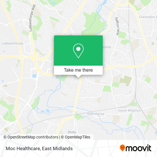 Moc Healthcare map