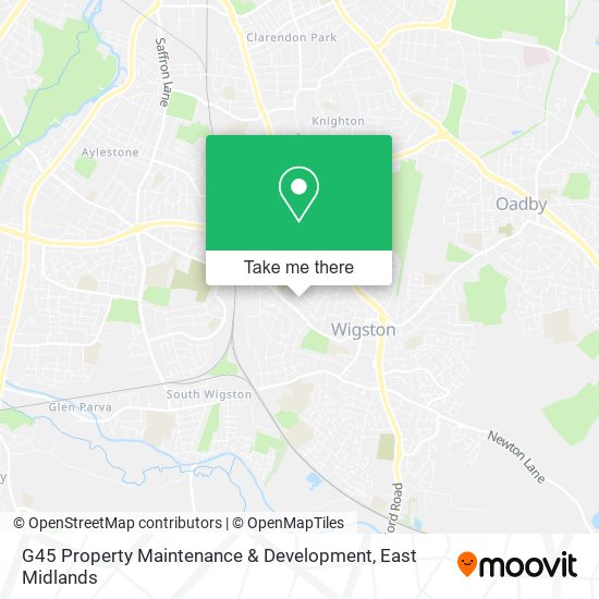 G45 Property Maintenance & Development map