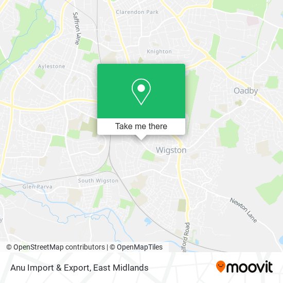 Anu Import & Export map