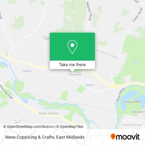 Nene Coppicing & Crafts map