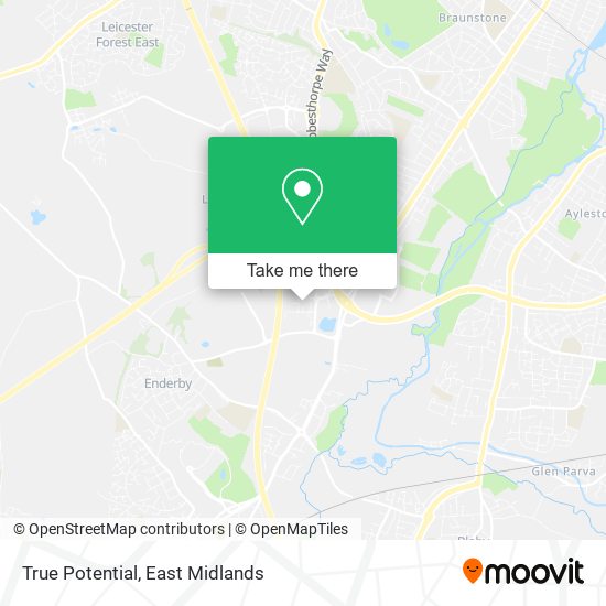 True Potential map
