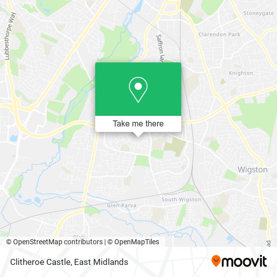 Clitheroe Castle map