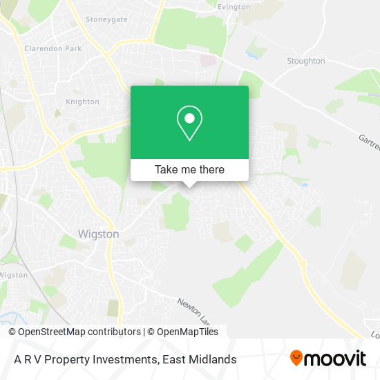 A R V Property Investments map