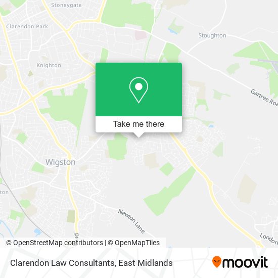 Clarendon Law Consultants map