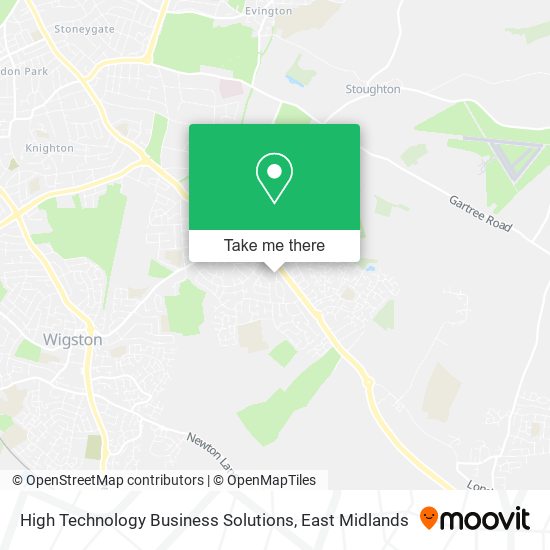 High Technology Business Solutions map