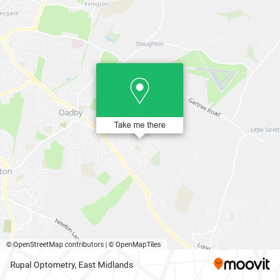 Rupal Optometry map