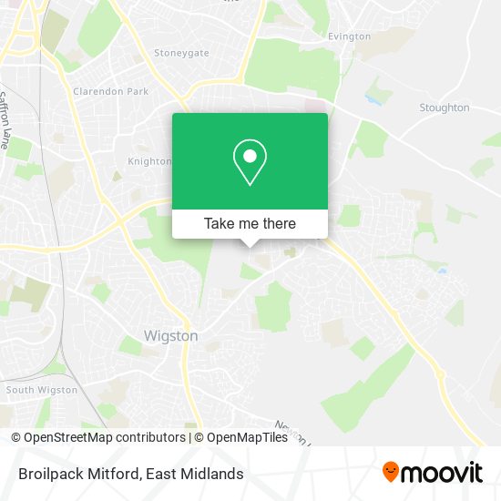 Broilpack Mitford map