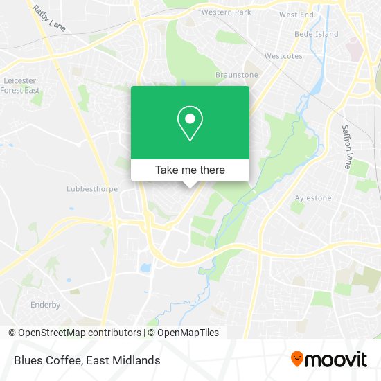 Blues Coffee map