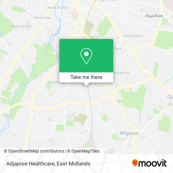 Adjajooe Healthcare map