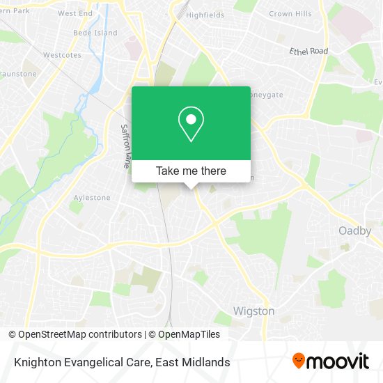 Knighton Evangelical Care map