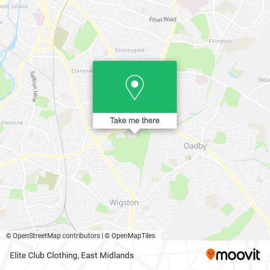 Elite Club Clothing map