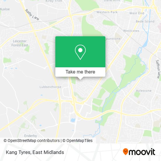 Kang Tyres map