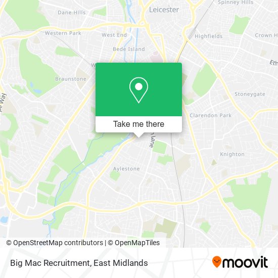 Big Mac Recruitment map