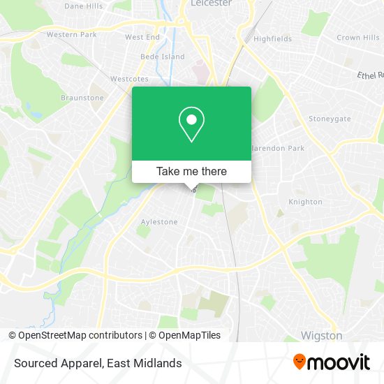 Sourced Apparel map
