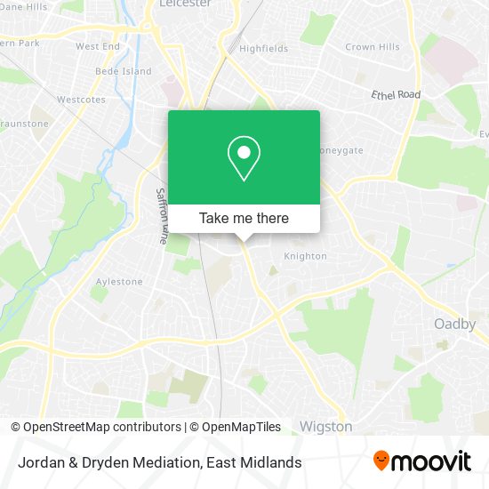Jordan & Dryden Mediation map