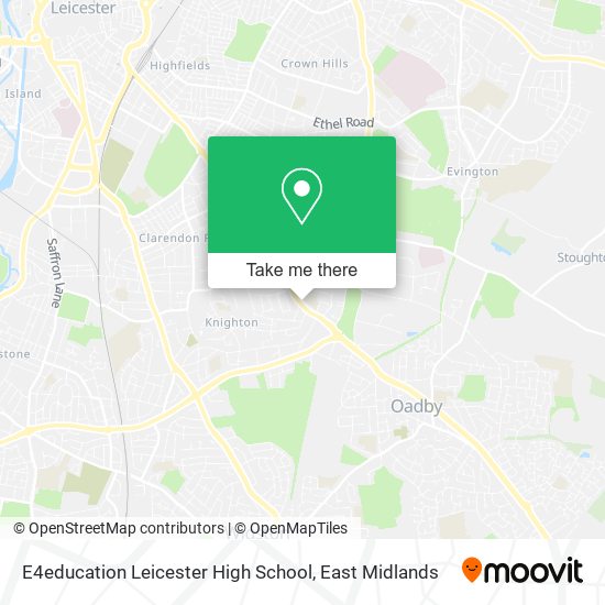 E4education Leicester High School map