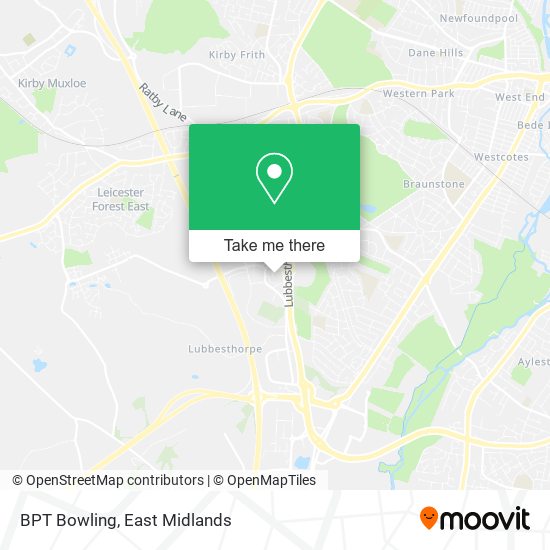 BPT Bowling map