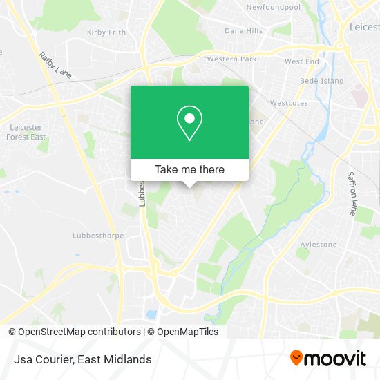 Jsa Courier map