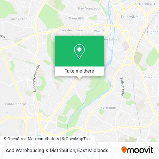 Asd Warehousing & Distribution map