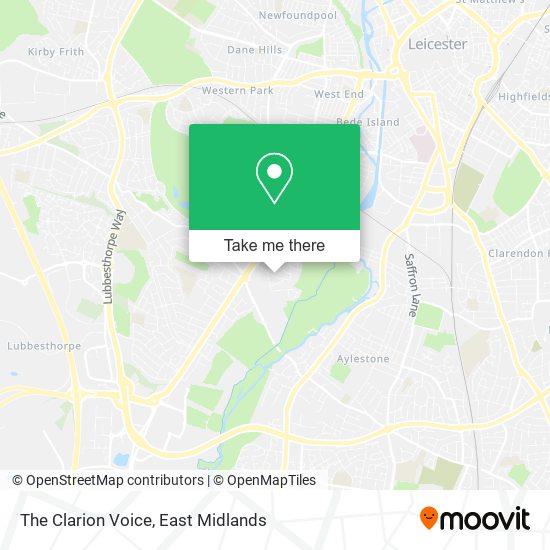 The Clarion Voice map