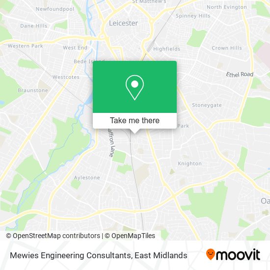 Mewies Engineering Consultants map