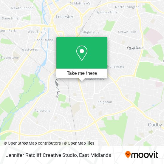 Jennifer Ratcliff Creative Studio map