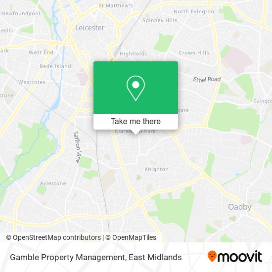 Gamble Property Management map