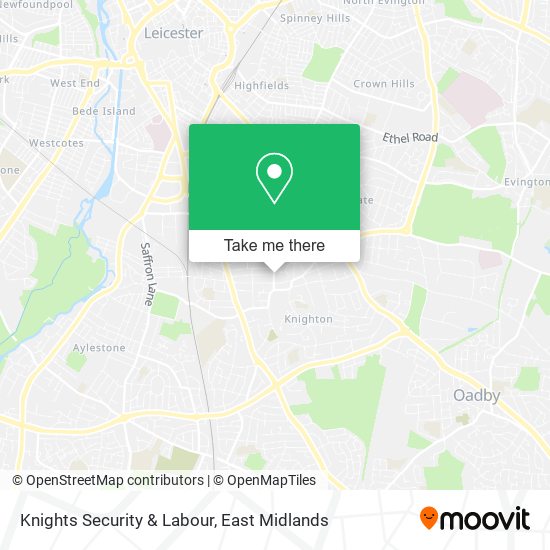 Knights Security & Labour map