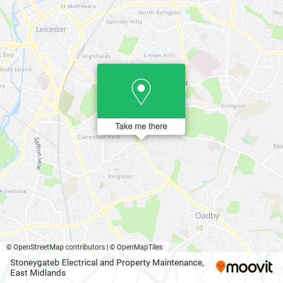 Stoneygateb Electrical and Property Maintenance map