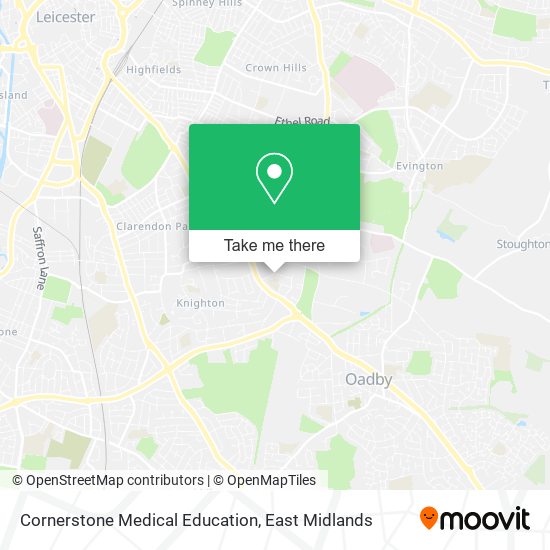 Cornerstone Medical Education map