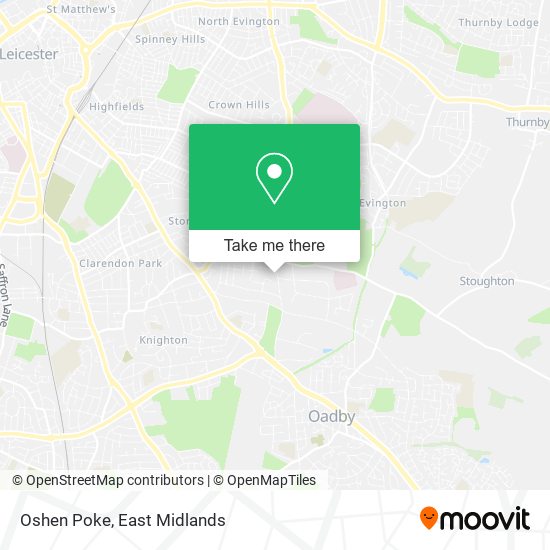 Oshen Poke map