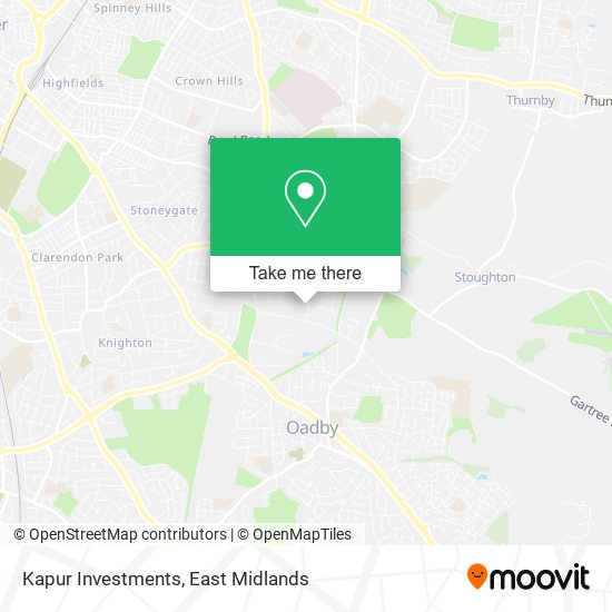 Kapur Investments map