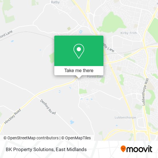 BK Property Solutions map