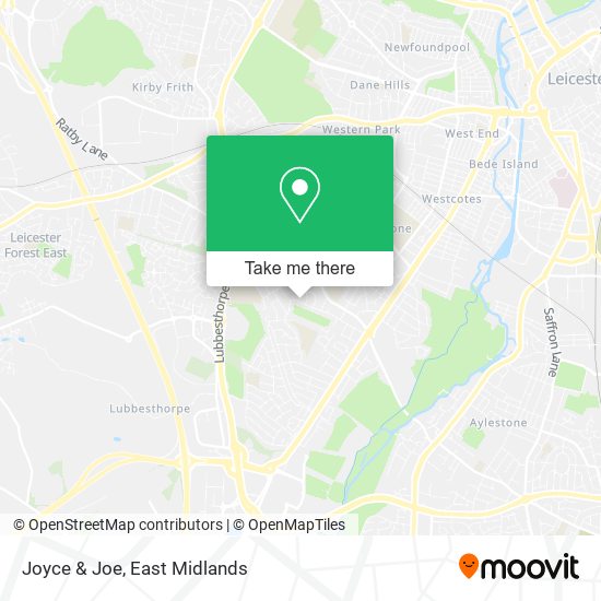 Joyce & Joe map