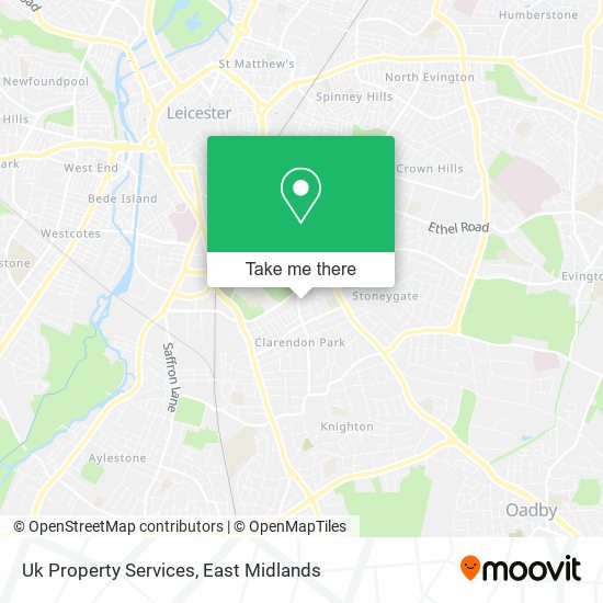 Uk Property Services map