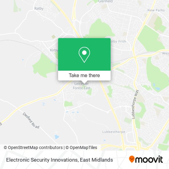Electronic Security Innovations map