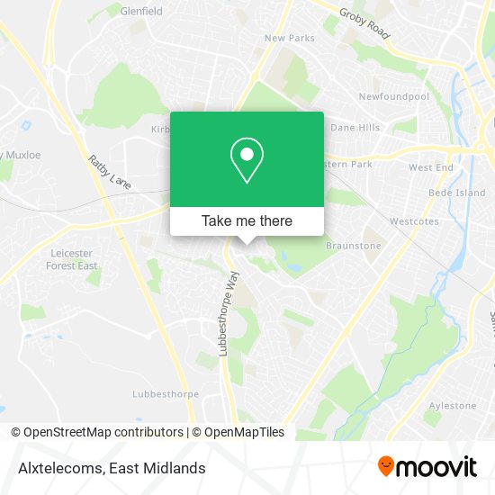 Alxtelecoms map