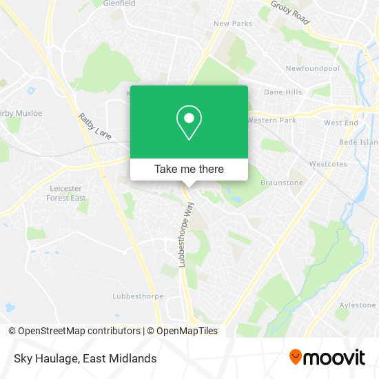 Sky Haulage map