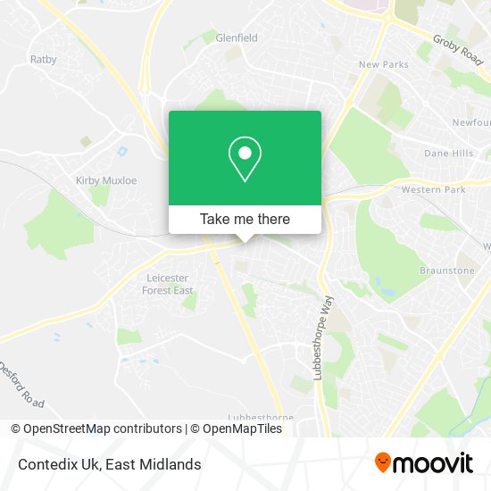 Contedix Uk map