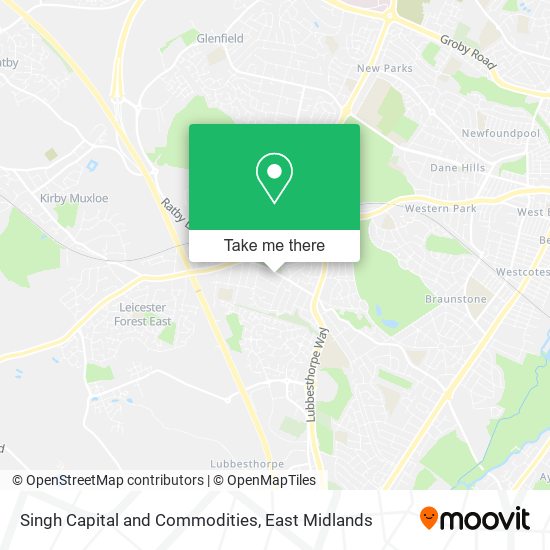 Singh Capital and Commodities map