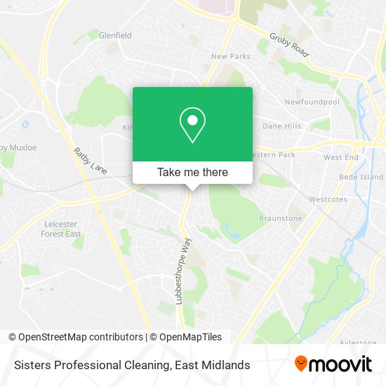Sisters Professional Cleaning map