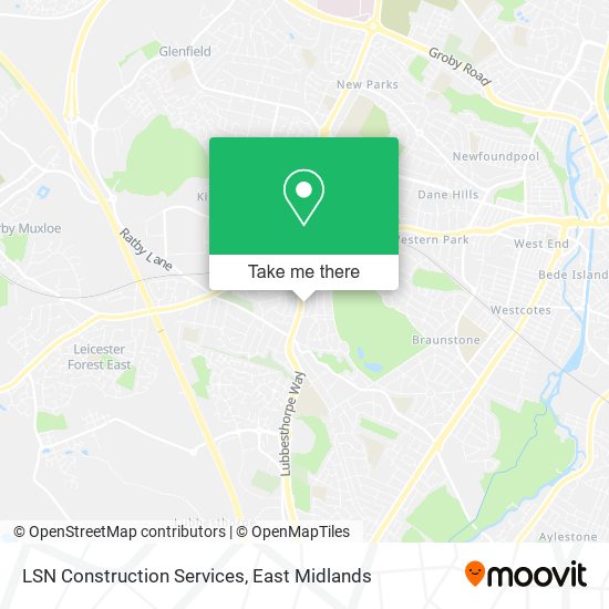 LSN Construction Services map