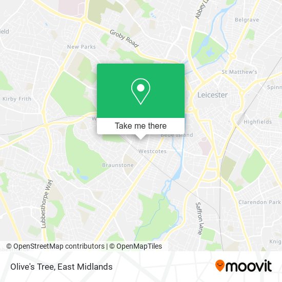 Olive's Tree map