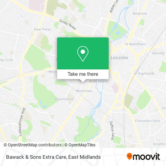 Bawack & Sons Extra Care map