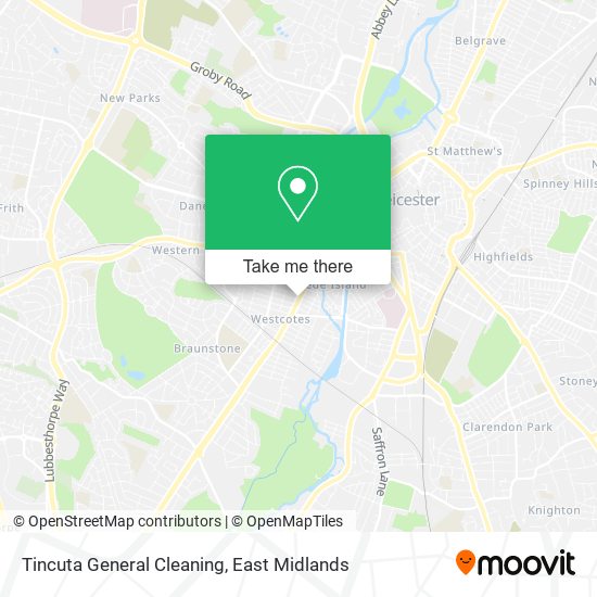 Tincuta General Cleaning map