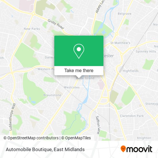 Automobile Boutique map